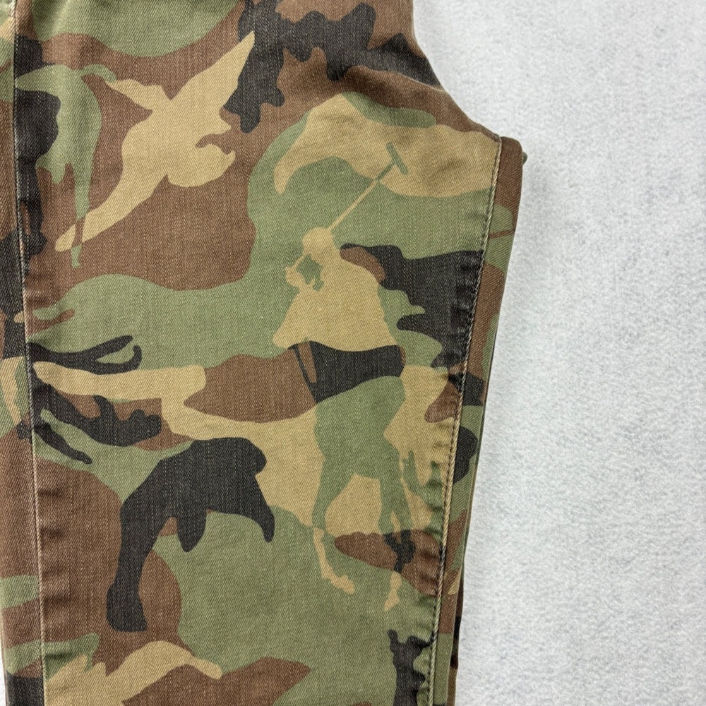 Polo Ralph Lauren Sullivan Slim Pants Boys 12 Green Camo Stretch Twill Chinos - Picture 5 of 15